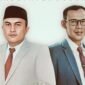 Rudy Susmanto sebagai calon Bupati dan Jaro Ade sebagai calon Wakil Bupati. 