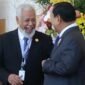 Perdana Menteri Timor Leste, Xanana Gusmao bersama Presiden Indonesia terpilih, Prabowo Subianto. (Do. Tim Media Prabowo)
