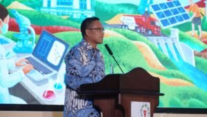 Dokumentasi: Direktur Utama PT Pertamina (Persero), Simon Aloysius Mantiri, menegaskan peran strategis Universitas Pertamina dalam mencetak talenta unggul di tengah transisi energi.